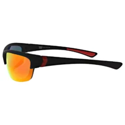 Men's Tek Gear® Black Polarized Mirrored Semi-Rimless Sunglasses -Clothing-Tek Gear 4779067 ALT2