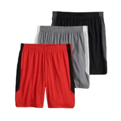 Men's Tek Gear® 3-Pack Dry Tek Shorts -Clothing-Tek Gear 4840108 ALT2