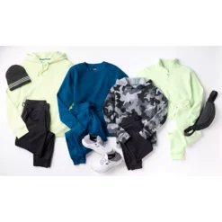 Girls 7-16 Tek Gear® Ultrasoft Fleece Joggers In Regular & Plus -Clothing-Tek Gear 4936663 ALT3