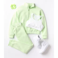 Girls 7-16 Tek Gear® Ultrasoft Fleece Joggers In Regular & Plus -Clothing-Tek Gear 4936663 ALT4