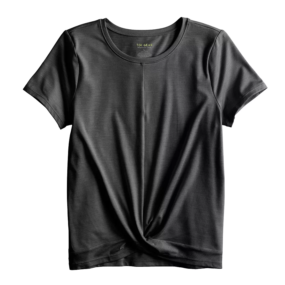 Girls 7-16 Tek Gear® Soft Tek Twist Hem Tee In Regular & Plus 1 Girls 7-16 Tek Gear® Soft Tek Twist Hem Tee In Regular & Plus