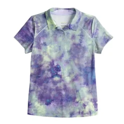 Women's Tek Gear® Button Placket Golf Polo -Clothing-Tek Gear 5068430 ALT2