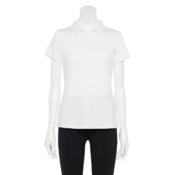 Women's Tek Gear® Button Placket Golf Polo