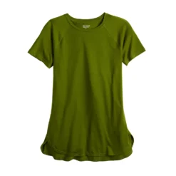 Women's Tek Gear® High Slit Tunic Tee -Clothing-Tek Gear 5232496 ALT2