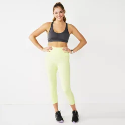 Women's Tek Gear® Seamless Capri Leggings -Clothing-Tek Gear 5234831 ALT9