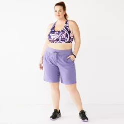 Plus Size Tek Gear® Essential Bermuda Shorts -Clothing-Tek Gear 5242807 ALT9