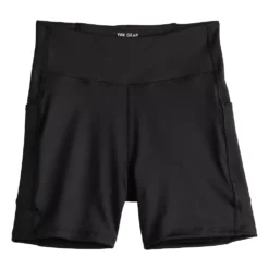 Women's Tek Gear® Core 5-in. High-Waisted Bike Shorts -Clothing-Tek Gear 5259297 ALT2