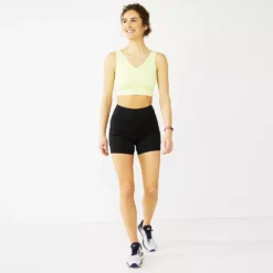 Women's Tek Gear® Core 5-in. High-Waisted Bike Shorts -Clothing-Tek Gear 5259297 ALT9