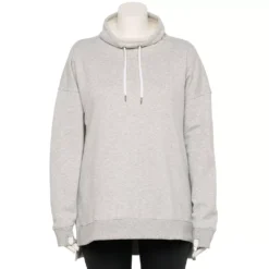 Plus Size Tek Gear® Ultrasoft Fleece Cowlneck Tunic