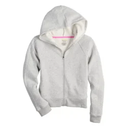 Girls 7-16 Tek Gear® Ultrasoft Fleece Full-Zip Hoodie In Regular & Plus
