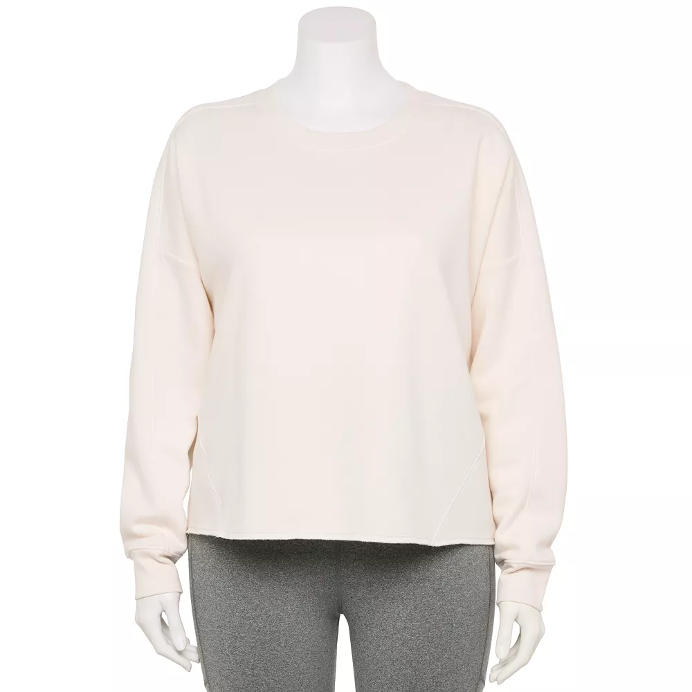 Plus Size Tek Gear® Easy Ultrasoft Fleece Crewneck Sweatshirt 1 Plus Size Tek Gear® Easy Ultrasoft Fleece Crewneck Sweatshirt