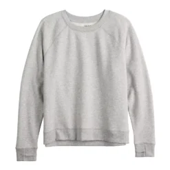 Women's Tek Gear® Easy Ultrasoft Fleece Sweatshirt -Clothing-Tek Gear 5543912 ALT2