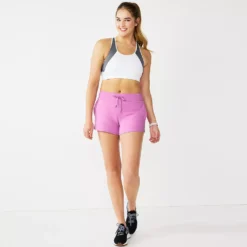 Women's Tek Gear® Essential Drawstring Shorts -Clothing-Tek Gear 5557777 ALT9