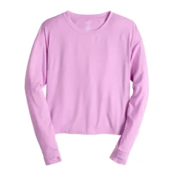 Women's Tek Gear® Crewneck Long Sleeve Tee -Clothing-Tek Gear 5561703 ALT2