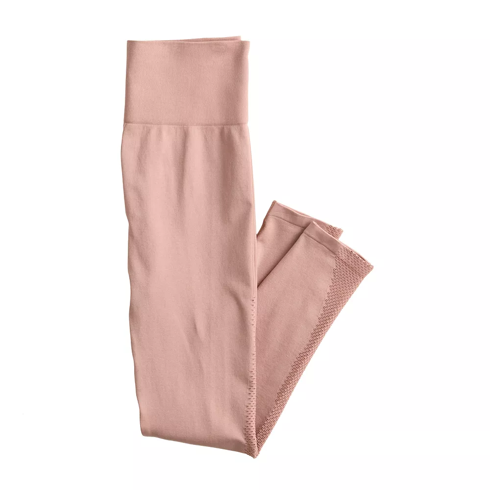 Women's Tek Gear® Seamless Mesh 7/8 Leggings 3 Women's Tek Gear® Seamless Mesh 7/8 Leggings - Image 3