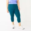 Plus Size Tek Gear® Ultrastretch Pocket High-Waisted Capri Leggings