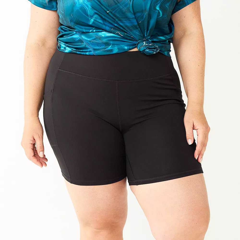 Plus Size Tek Gear® Ultrastretch 7-in. Bike Shorts 1 Plus Size Tek Gear® Ultrastretch 7-in. Bike Shorts
