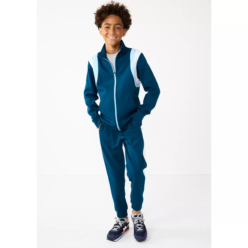 Boys 8-20 Tek Gear® Track Jacket In Regular & Husky 2 Boys 8-20 Tek Gear® Track Jacket In Regular & Husky - Image 2