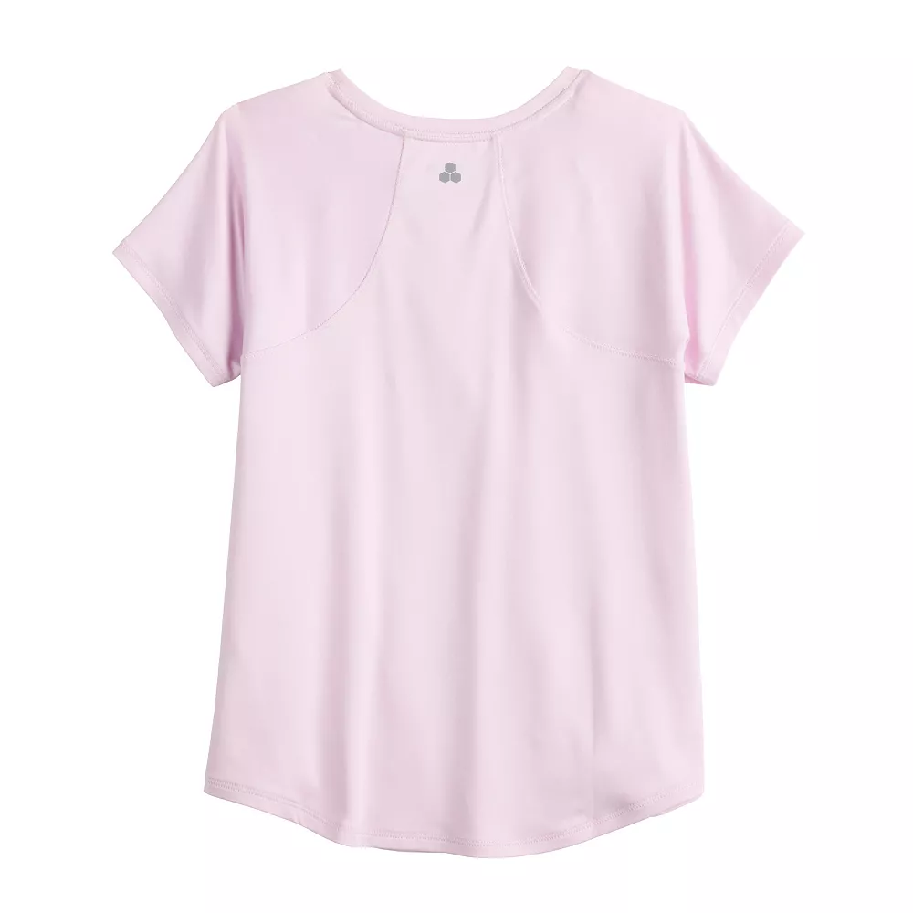 Girls 7-20 Tek Gear® Short Sleeve Soft Tek Performance Tee In Regular & Plus 2 Girls 7-20 Tek Gear® Short Sleeve Soft Tek Performance Tee In Regular & Plus - Image 2