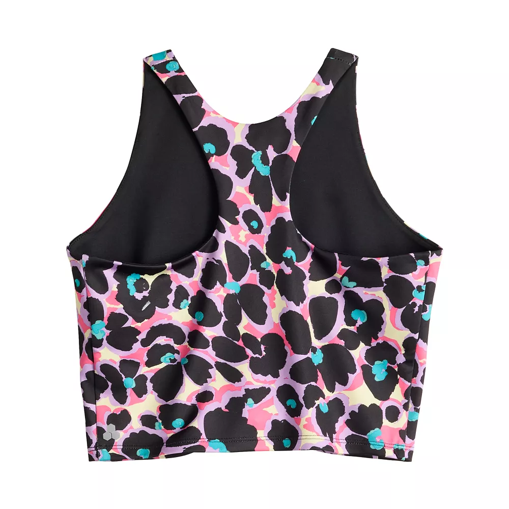 Girls 7-20 Tek Gear® Performance Longline Bra Tank Top In Regular & Plus 2 Girls 7-20 Tek Gear® Performance Longline Bra Tank Top In Regular & Plus - Image 2