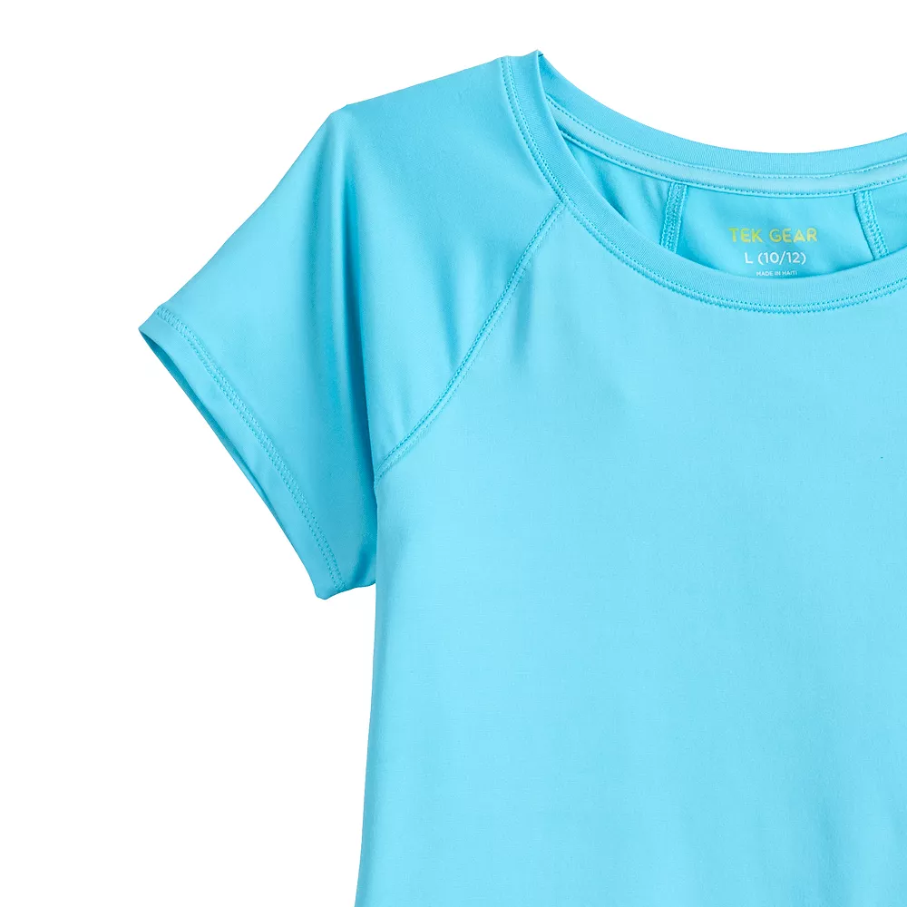 Girls 7-20 Tek Gear® Short Sleeve Soft Tek Performance Adaptive Tee In Regular & Plus 2 Girls 7-20 Tek Gear® Short Sleeve Soft Tek Performance Adaptive Tee In Regular & Plus - Image 2