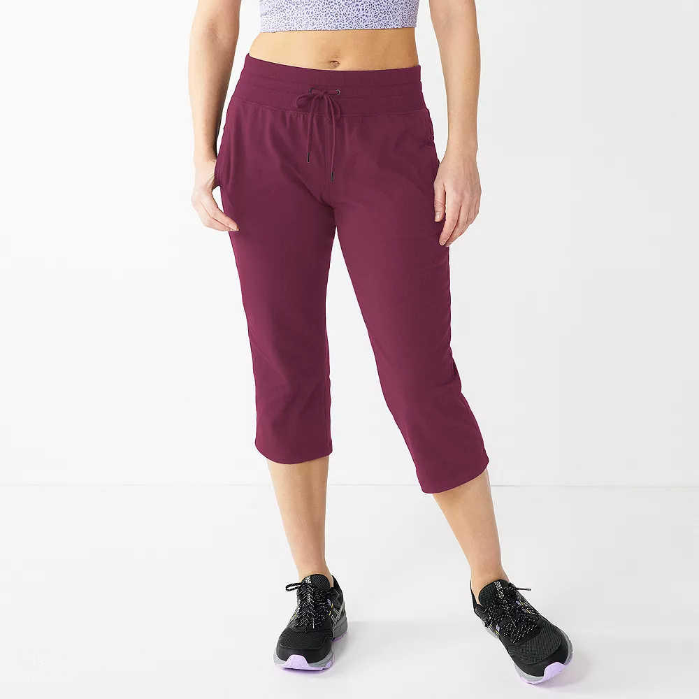 Women's Tek Gear® Essential Straight-Leg Workout Capris 1 Women's Tek Gear® Essential Straight-Leg Workout Capris